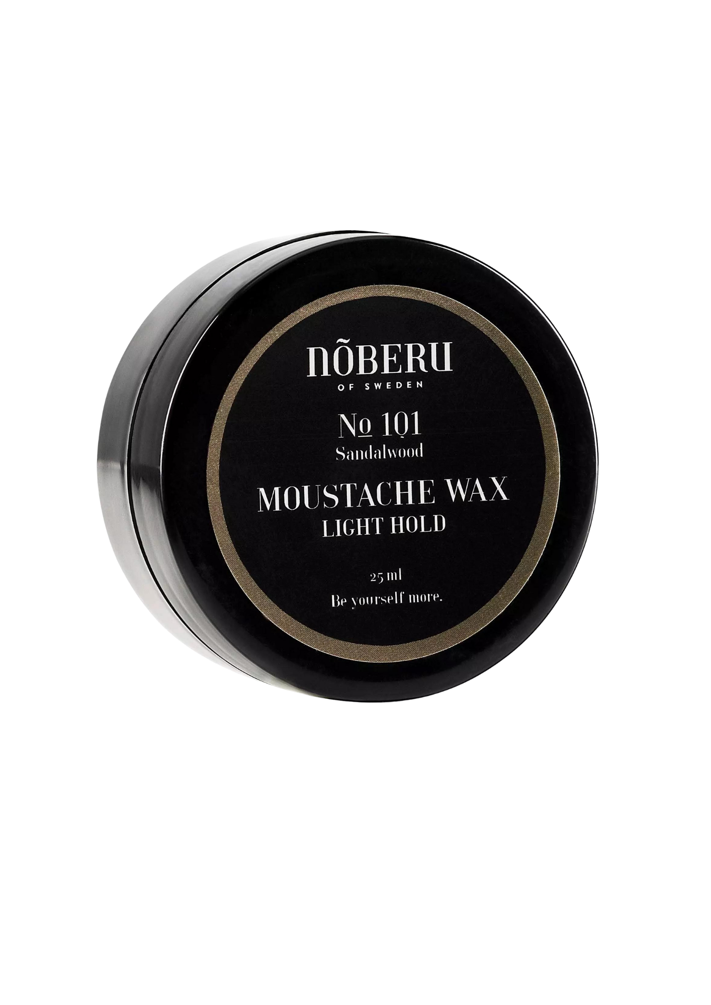Nõberu of Sweden Moustache Wax Light Hold Sandalwood 25 ml